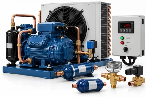 Marine air compressor