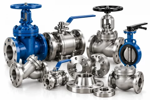 Valves, Flanges & Actuators